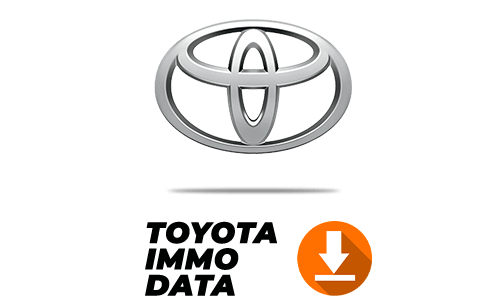 Toyota Immo Data Files Download